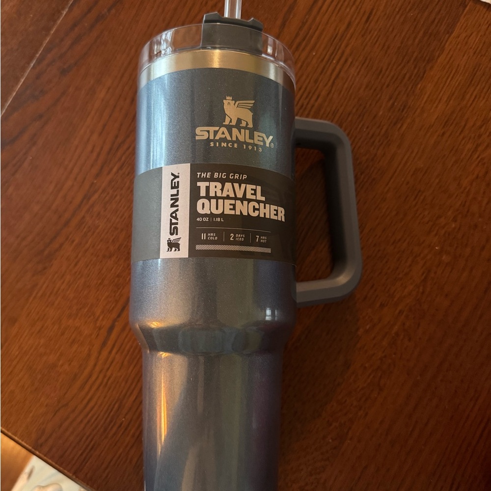 Stanley Metallic Blue Travel Quencher